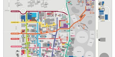 Monash university Клејтон мапа