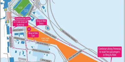 Tullamarine мапа